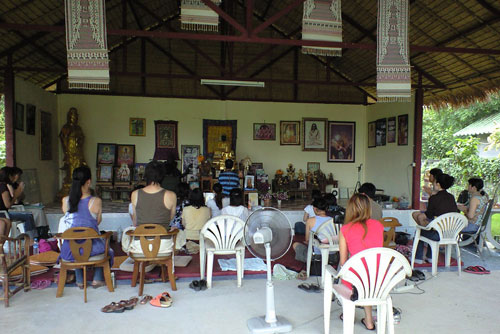 タイ・チェンマイ瞑想トレーニングで